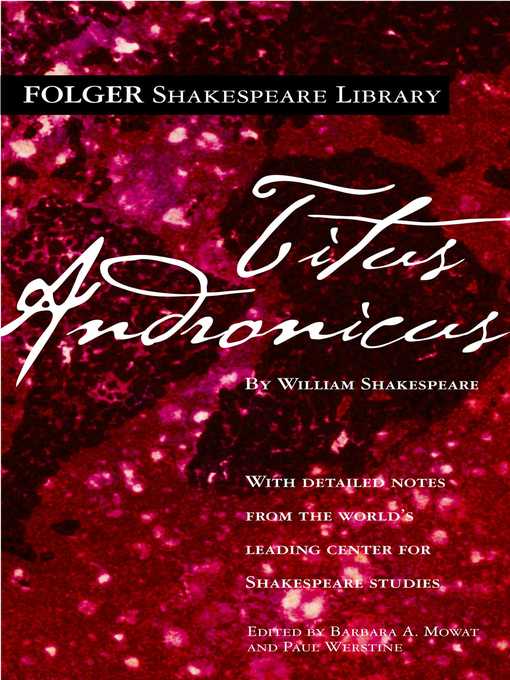 Title details for Titus Andronicus by William Shakespeare - Wait list